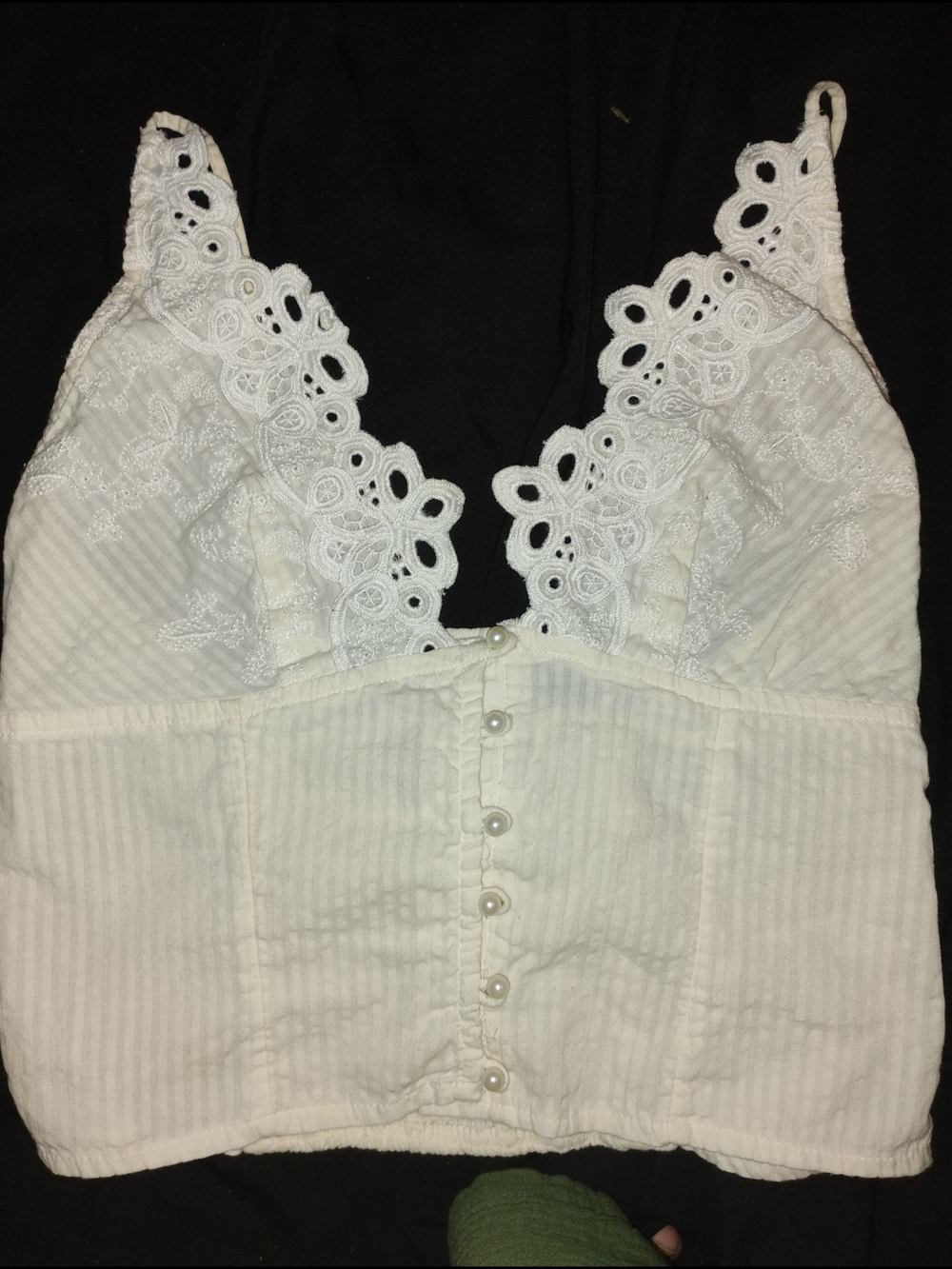 Stevie Cropped Tank Top by Free People - Picture 2 of 3